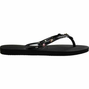 HAVAIANAS SLIM LUXURY Dámské žabky, černá, velikost 37/38 obraz