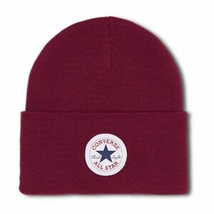 Converse CHUCK PATCH BEANIE Unisexová zimní čepice, vínová, velikost obraz