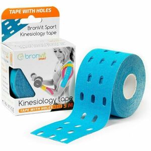 BronVit SPORT KINESIO TAPE Kinesio tejp, modrá, velikost obraz