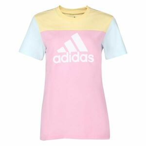 adidas COLORBLOCK TEE Dámské tričko, růžová, velikost obraz