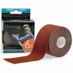 BronVit SPORT KINESIO TAPE CLASSIC Kinesio tejp, hnědá, velikost obraz