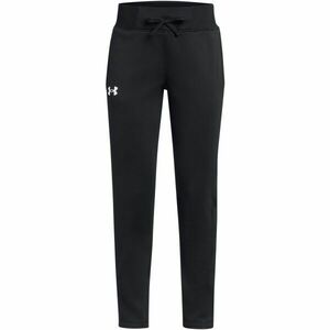 Under Armour ARMOUR FLEECE JOGGER Dívčí tepláky, černá, velikost obraz