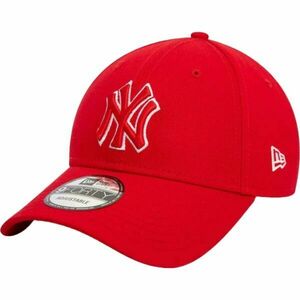 New Era TEAM OUTLINE NEW YORK YANKEES 9FORTY Kšiltovka, červená, velikost obraz