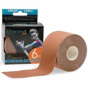 BronVit SPORT KINESIO TAPE CLASSIC Kinesio tejp, hnědá, velikost obraz