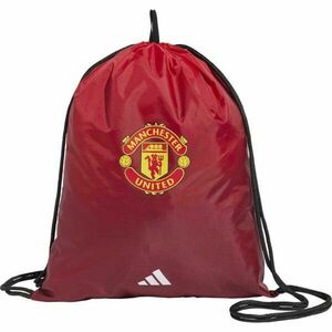 adidas MANCHESTER UNITED FC GYMSACK Gymsack, červená, velikost obraz