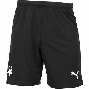 Puma TEAMRISE SHORTS Pánské kraťasy, černá, velikost obraz