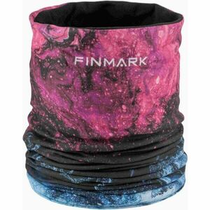 Finmark MULTIFUNCTIONAL SCARF WITH FLEECE Multifunkční šátek, mix, velikost obraz