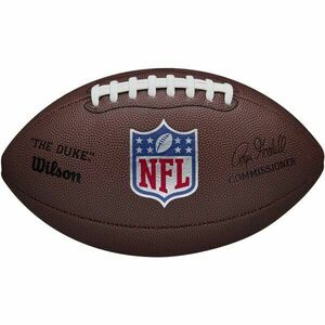 Wilson NFL DUKE REPLICA Míč na americký fotbal, hnědá, velikost obraz