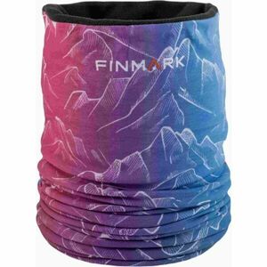 Finmark MULTIFUNCTIONAL SCARF WITH FLEECE Multifunkční šátek, mix, velikost obraz