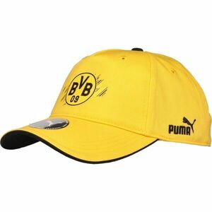 Puma BORUSSIA DORTMUND ESSENTIALS CAP Kšiltovka, žlutá, velikost obraz