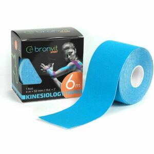 BronVit SPORT KINESIO TAPE CLASSIC Kinesio tejp, modrá, velikost obraz