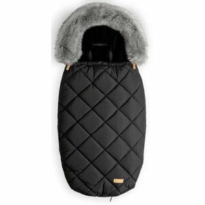 BEZTROSKA FUR BAG 100 CM Fusak, černá, velikost obraz