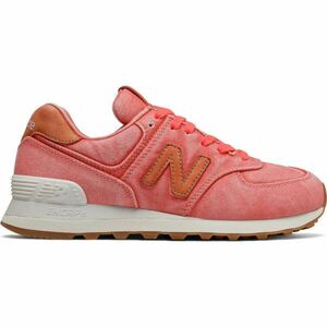 New Balance WL574WTR Dámská volnočasová obuv, oranžová, velikost 36 obraz