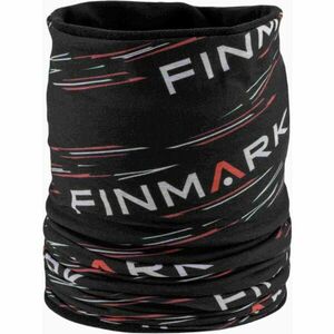 Finmark MULTIFUNCTIONAL SCARF Dětský šátek, černá, velikost obraz