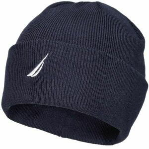 NAUTICA GERRO BEANIE Pánská zimní čepice, tmavě modrá, velikost obraz