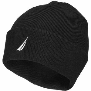 NAUTICA GERRO BEANIE Pánská zimní čepice, černá, velikost obraz