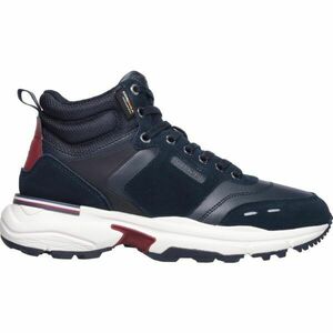 Tommy Hilfiger MRUNNER CORDURA LEATHER Pánská volnočasová obuv, tmavě modrá, velikost obraz