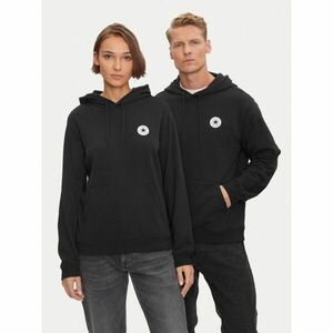 Converse STANDARD FIT CORE CHUCK PATCH HOODIE FT Unisex mikina, černá, velikost obraz