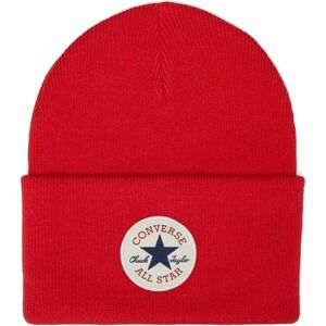 Converse CHUCK PATCH BEANIE Unisexová zimní čepice, červená, velikost obraz