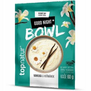 TOPNATUR BOWL GOOD NIGHT VANILKA + HEŘMÁNEK 60 G Kaše, , velikost obraz