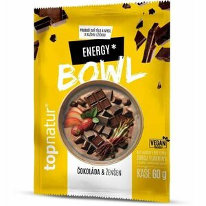 TOPNATUR BOWL ENERGY 60 G ČOKOLÁDA + ŽENŠEN Kaše, , velikost obraz