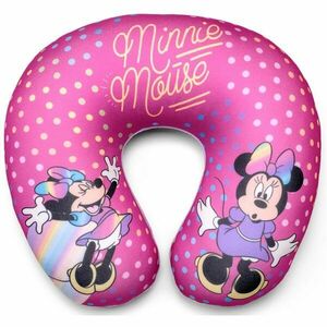 Disney MINNIE Cestovní polštářek, růžová, velikost obraz