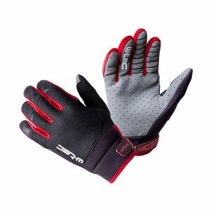 Dětské motokrosové rukavice W-TEC Matosinos Kids Black/Red 6 obraz