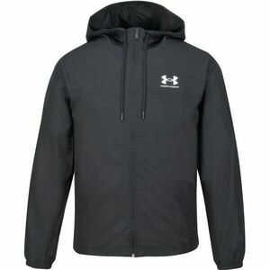 Under Armour RIVAL WOVEN WINDBREAKER Pánská bunda, černá, velikost M obraz