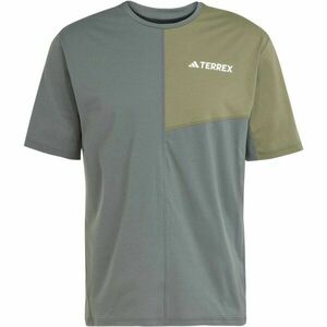 adidas TERREX MULTI TEE Pánské sportovní triko, šedá, velikost obraz