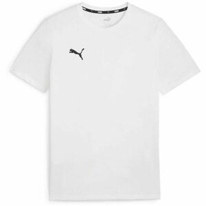 Puma TEAMGOAL CASUALS TEE Pánské triko, bílá, velikost obraz