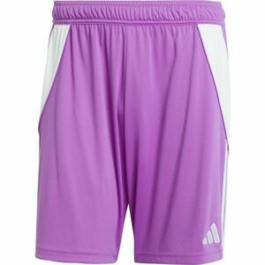 adidas TIRO24 SHORTS Pánské fotbalové šortky, fialová, velikost obraz