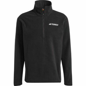 adidas TERREX MULTI FULL-ZIP FLEECE Pánská fleecová mikina, černá, velikost obraz