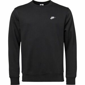 Nike CLUB BB CREW Pánská mikina, černá, velikost obraz