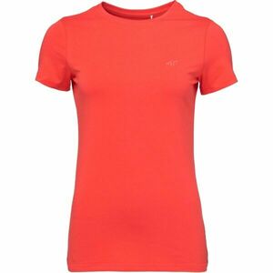 4F T-SHIRT Dámské triko, červená, velikost obraz
