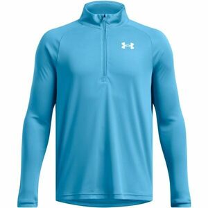 Under Armour TECH 2.0 1/2 ZIP Chlapecké triko s dlouhým rukávem, modrá, velikost obraz