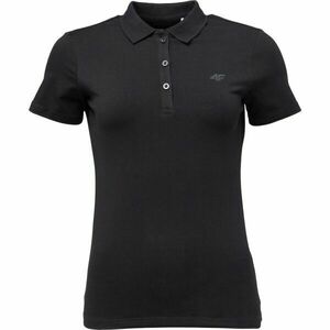 4F POLO Dámské polo tričko, černá, velikost obraz
