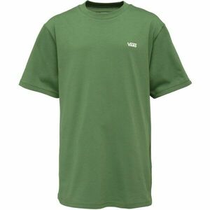 Vans LEFT CHEST TEE Dětské triko, tmavě zelená, velikost obraz