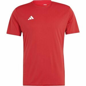 adidas ADIZERO ESSENTIALS TEE Pánské běžecké tričko, červená, velikost obraz