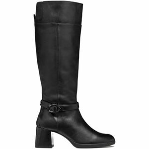 Geox D WALK Dámské elegantní kozačky, černá, velikost obraz