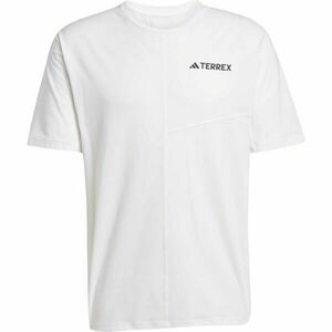 adidas TERREX MULTI TEE Pánské sportovní triko, bílá, velikost obraz