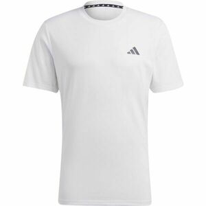 adidas TRAINING ESSENTIALS COMFORT TEE Pánské triko, bílá, velikost obraz