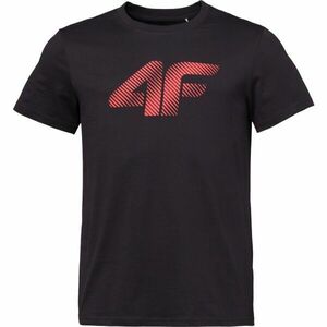 4F TSHIRT Pánské tričko, černá, velikost obraz