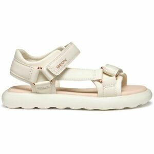 Geox J SANDAL PUFFYPOP C Dívčí sandály, béžová, velikost obraz