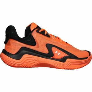 Under Armour SPAWN 7 Pánské basketbalové boty, oranžová, velikost 47.5 obraz