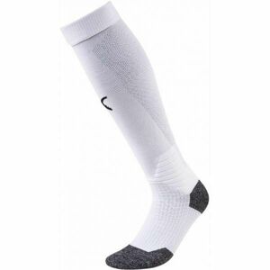 Puma TEAM LIGA SOCKS Pánské fotbalové štulpny, bílá, velikost obraz