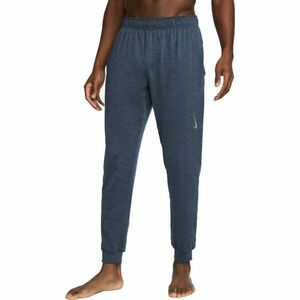 Nike YOGA DRI-FIT Pánské tepláky, tmavě modrá, velikost XXL obraz