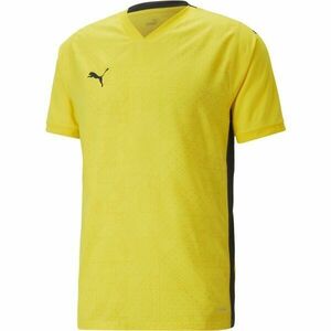 Puma TEAMCUP JERSEY Pánské fotbalové triko, žlutá, velikost obraz