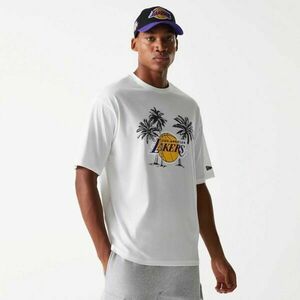 New Era LA LAKERS NBA PALM TREE Pánské triko, bílá, velikost obraz