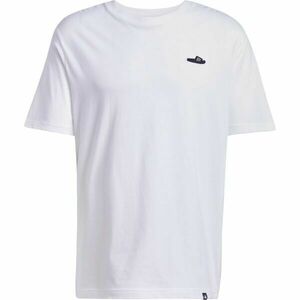 adidas LOUNGE SLIDE TEE Pánské triko, bílá, velikost XXL obraz