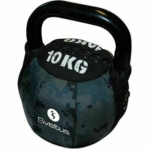 SVELTUS SOFT KETTLEBELL 10 KG Kettlebell, černá, velikost obraz